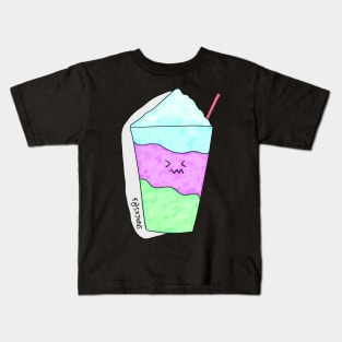 Brain freeze colorful slushy Kids T-Shirt